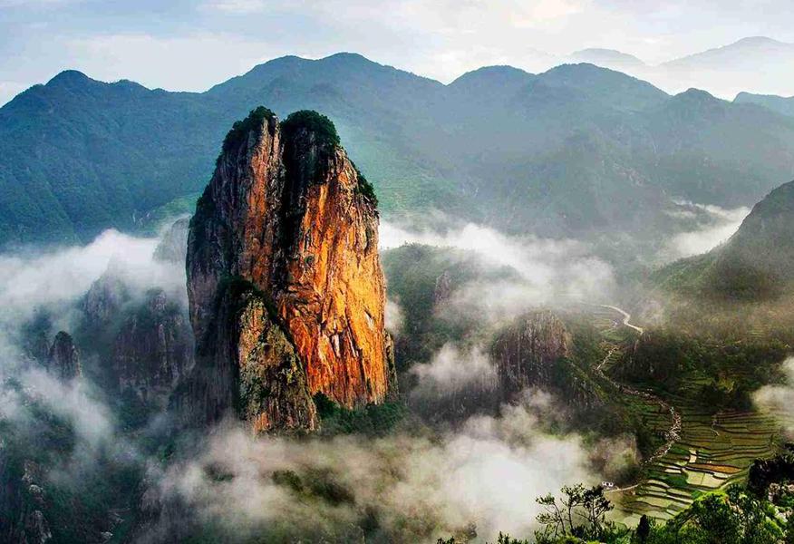 景点楠溪江