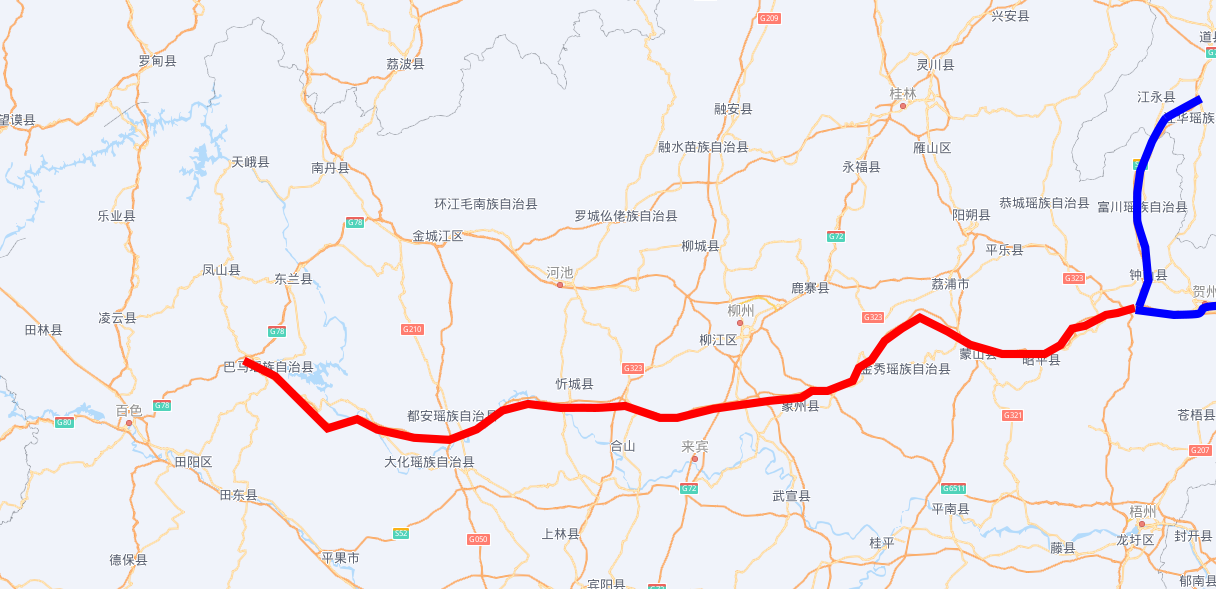 贺州到昆明